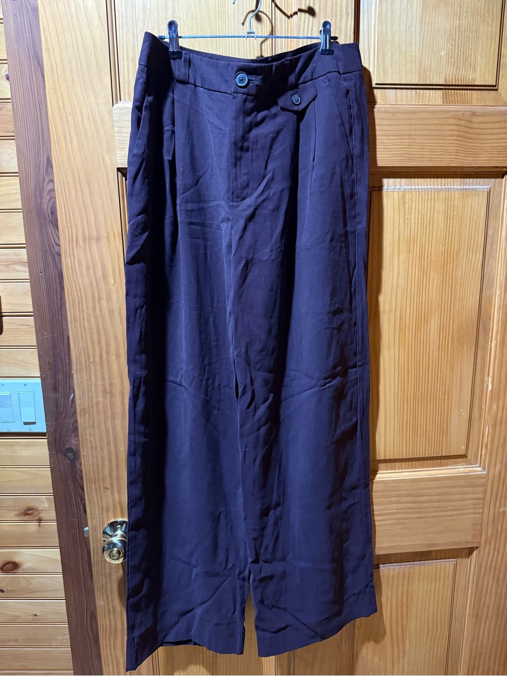 a new day Wide-Leg Dress Pants - Dark Brown